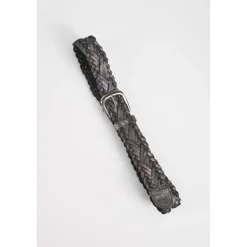 Ceinture ELGE noir Sam en cuir