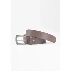 Ceinture en cuir PAVES marron Val