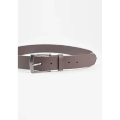 Ceinture en cuir PAVES marron Val