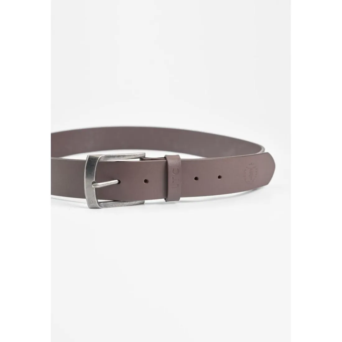 Ceinture en cuir PAVES marron Val