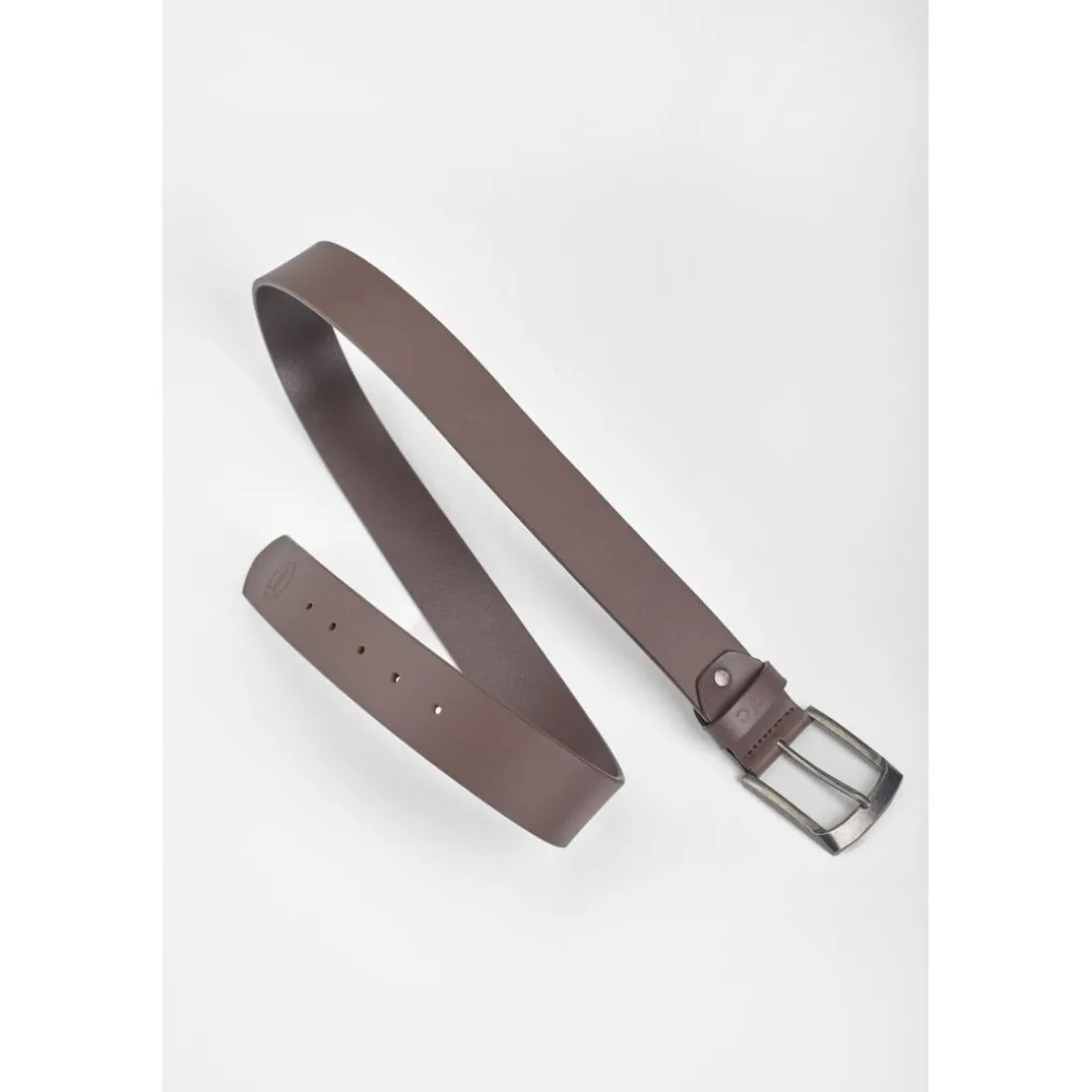 Ceinture en cuir PAVES marron Val