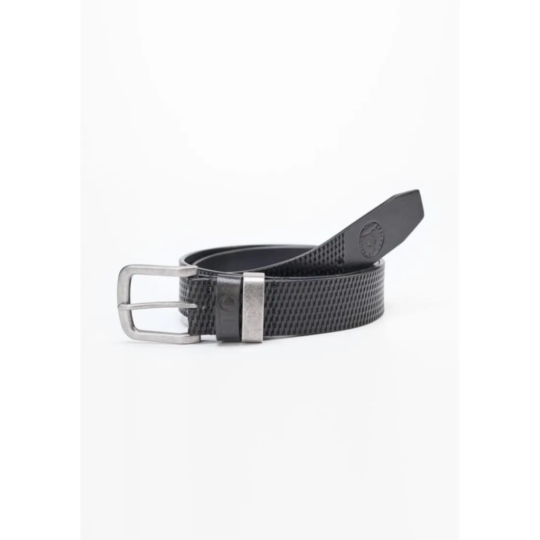 Ceinture en cuir SILAS noir Joel