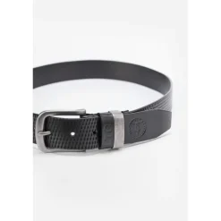 Ceinture en cuir SILAS noir Joel