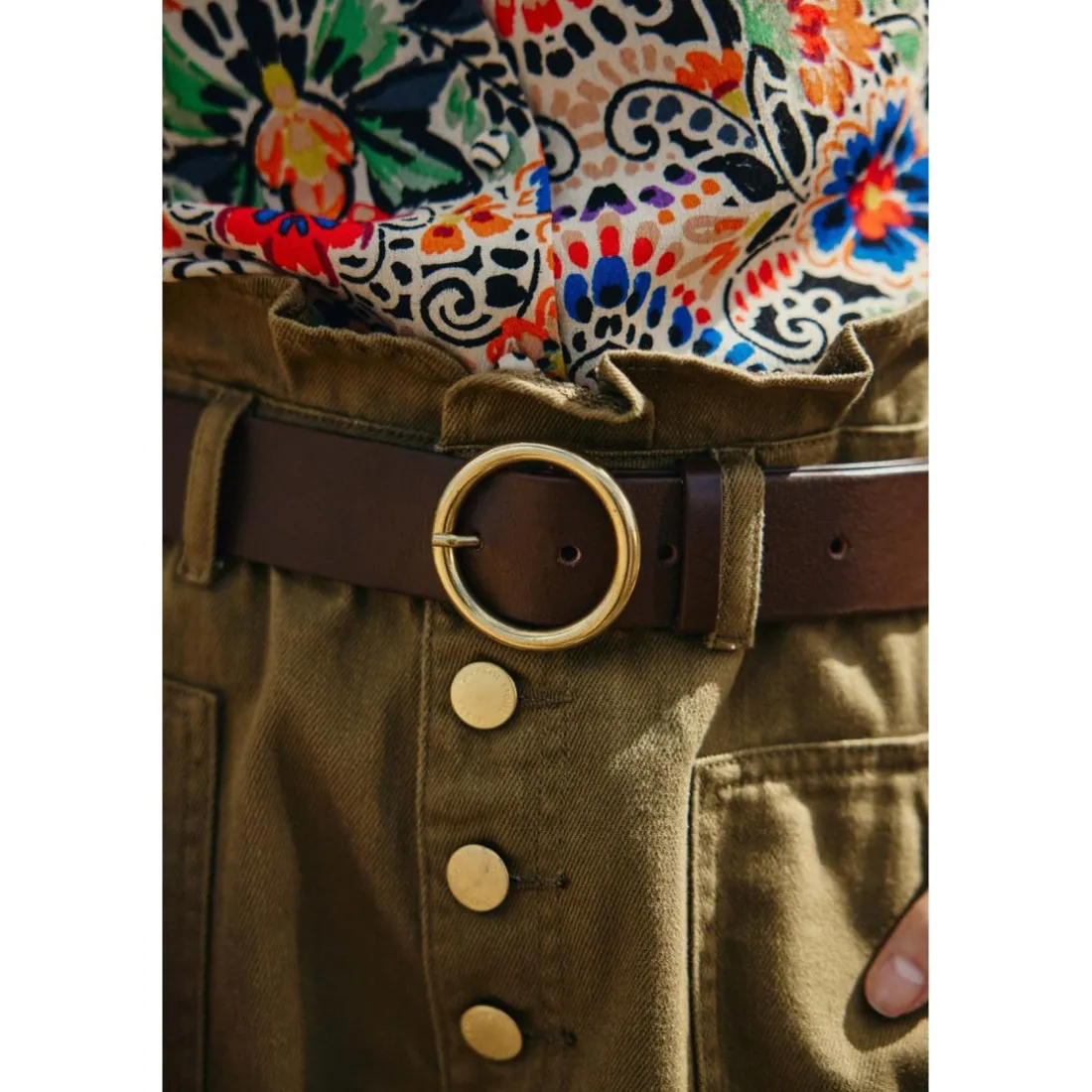 Ceinture MIKE - Marron