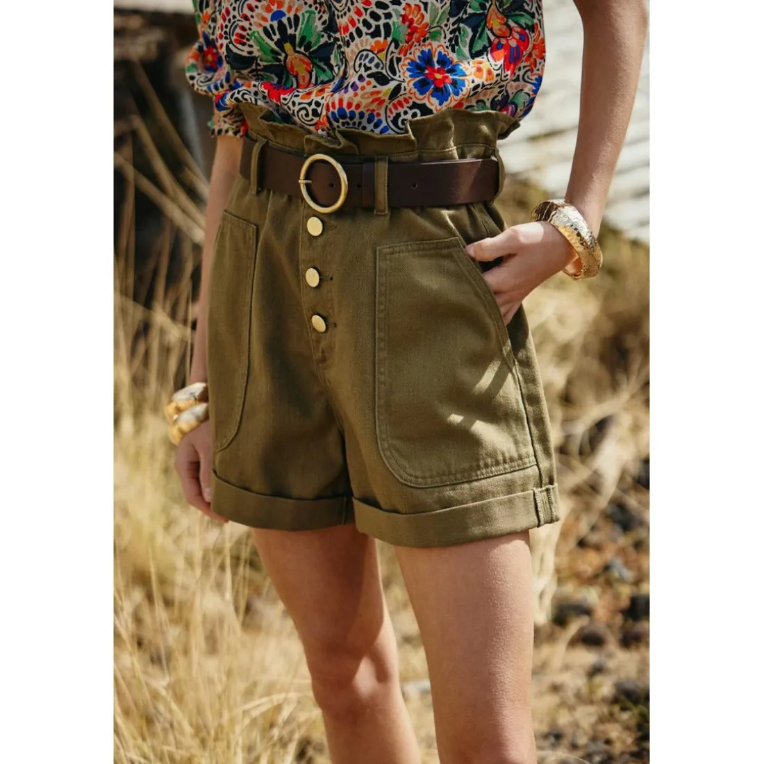 Ceinture MIKE - Marron
