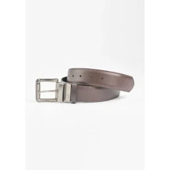 Ceinture ROTEN marron Eben en cuir