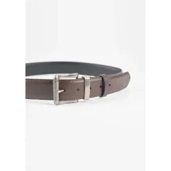 Ceinture ROTEN marron Eben en cuir