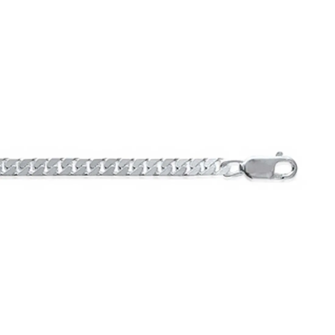 Chaine Gourmette femme 4mm Argent Maison de la Bijouterie Z0Y00450