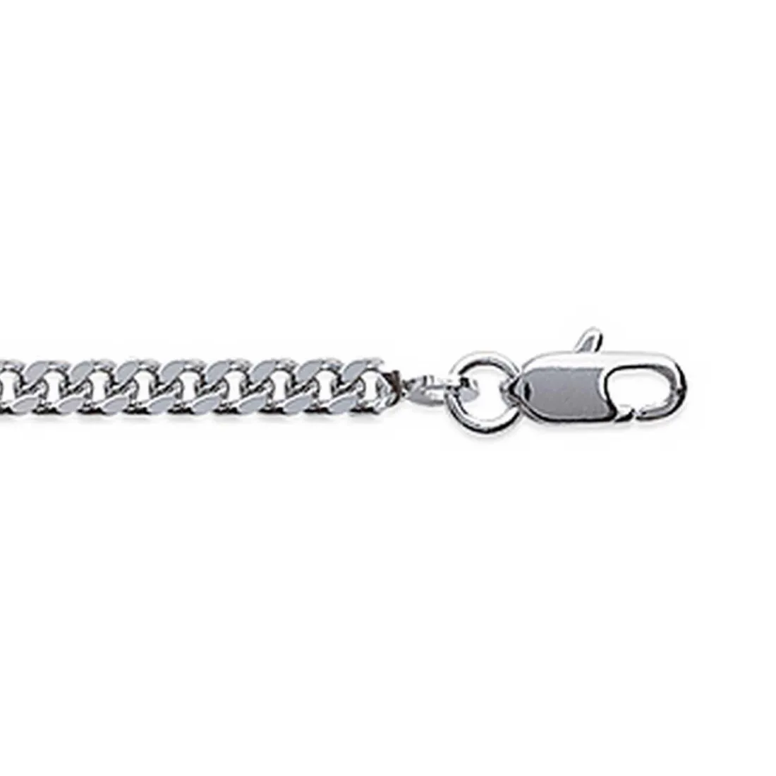 Chaine Gourmette Homme 3mm Argent Maison de la Bijouterie W0YZ0060