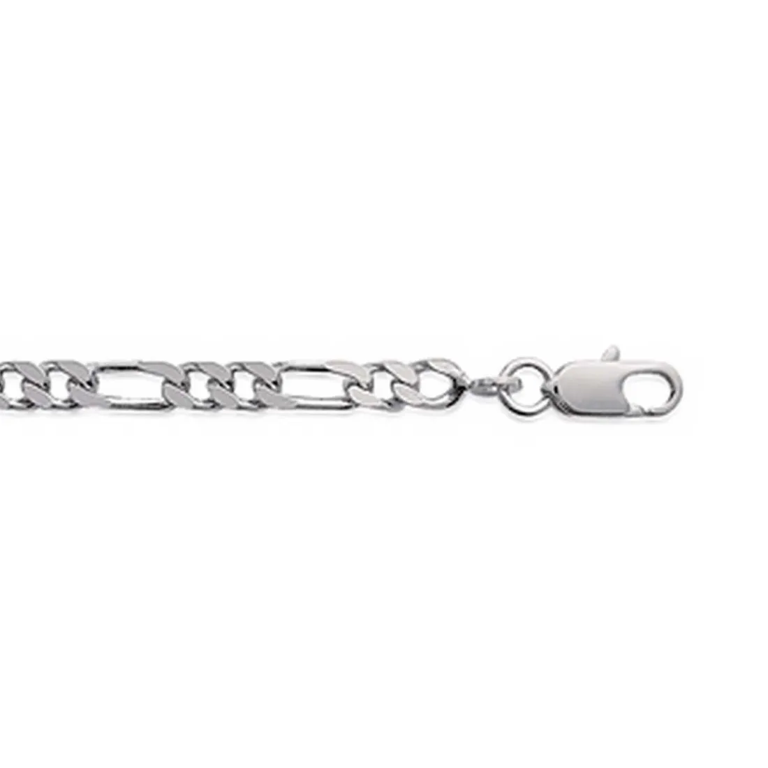 Chaine homme argent rhodié 3,5 mm - W3YZY0