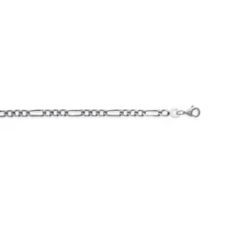 Chaine Homme Figaro 1-3 Argent 2,5mm Argent Maison de la Bijouterie Z330V050