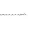 Chaine Homme figaro 1-2 Argent 2,5mm Maison de la Bijouterie W3Y0V050
