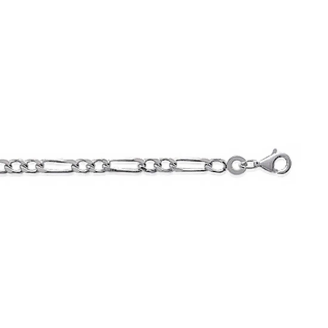 Chaine Homme figaro 1-2 Argent 2,5mm Maison de la Bijouterie W3Y0V050