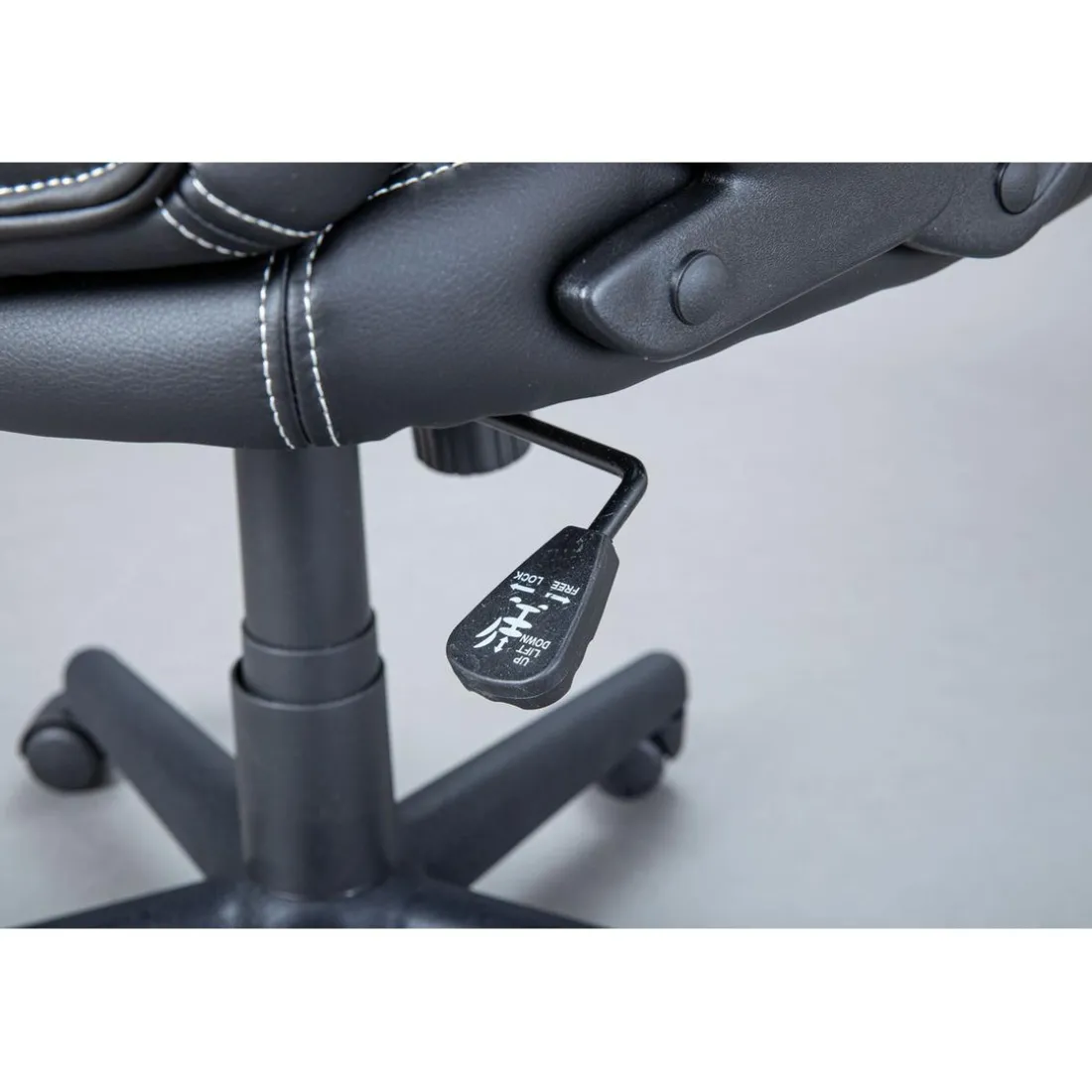 Chaise De Bureau ANDO Noir & Gris