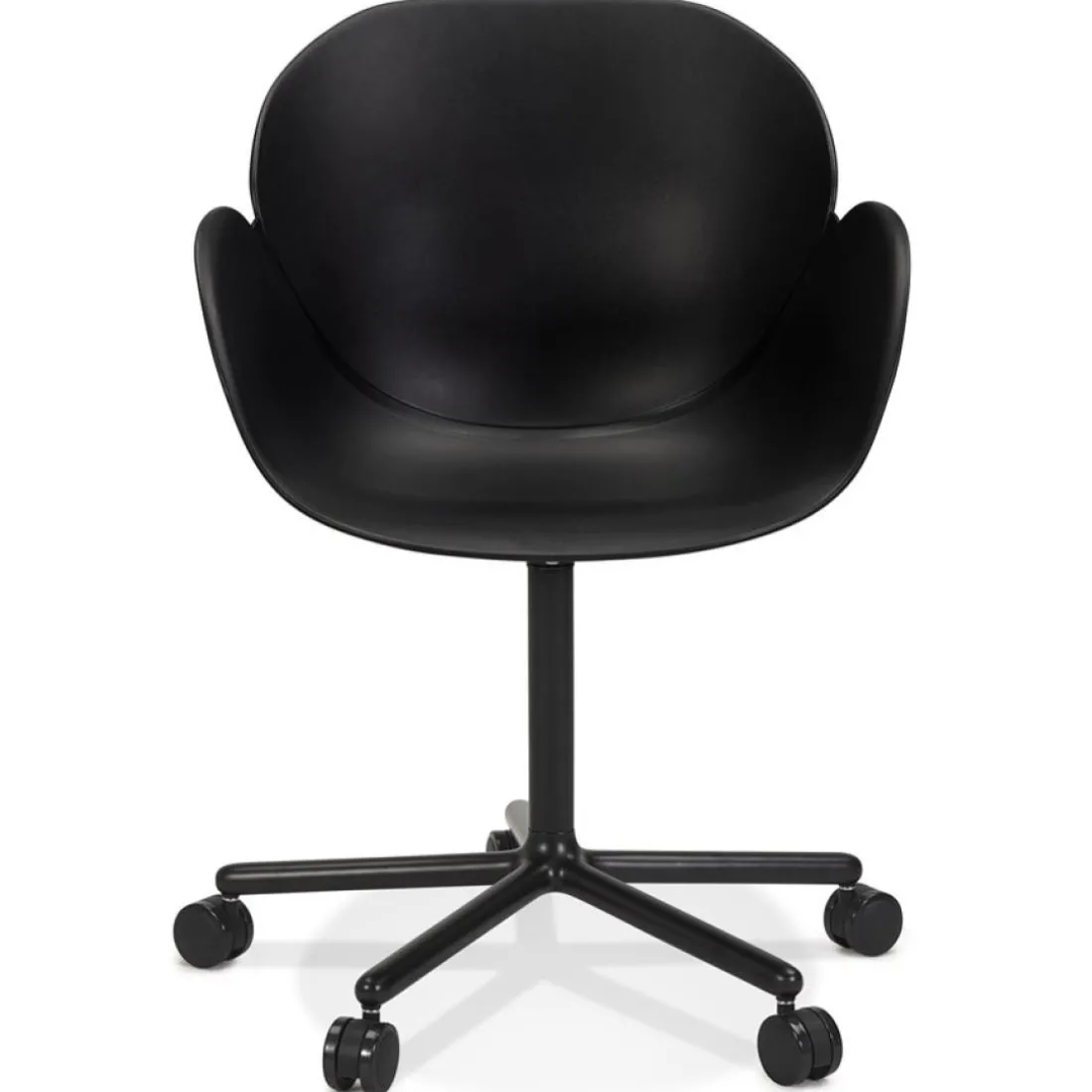 Chaise de bureau avec accoudoirs 'ORION' noire