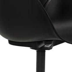 Chaise de bureau avec accoudoirs 'ORION' noire