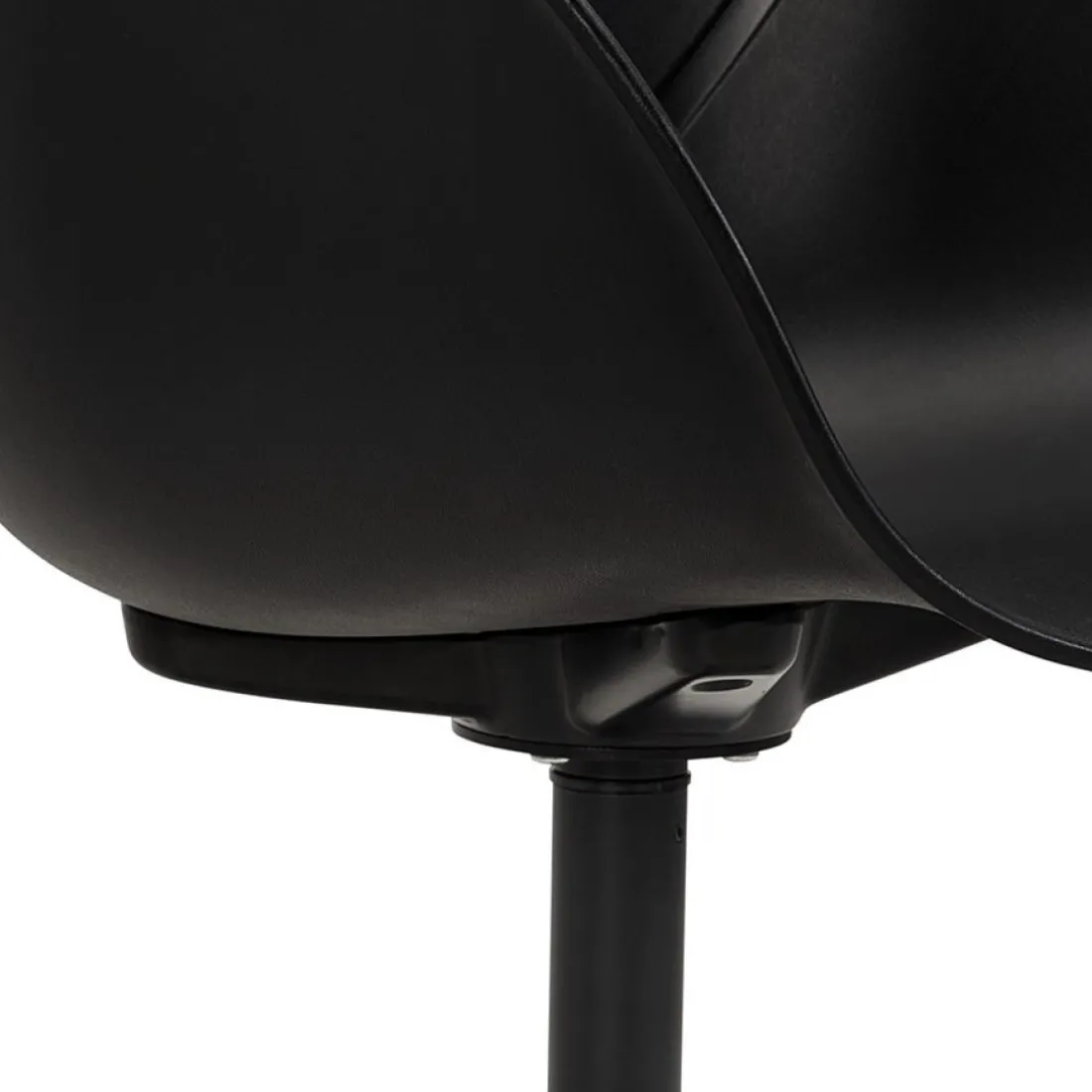 Chaise de bureau avec accoudoirs 'ORION' noire