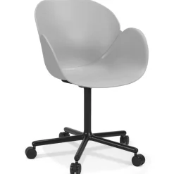 Chaise de bureau avec accoudoirs 'ORION' gris