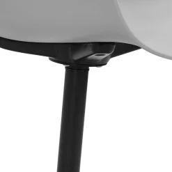 Chaise de bureau avec accoudoirs 'ORION' gris
