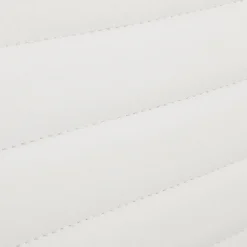 Chaise de bureau design 'GIGA' en matière synthétique blanche