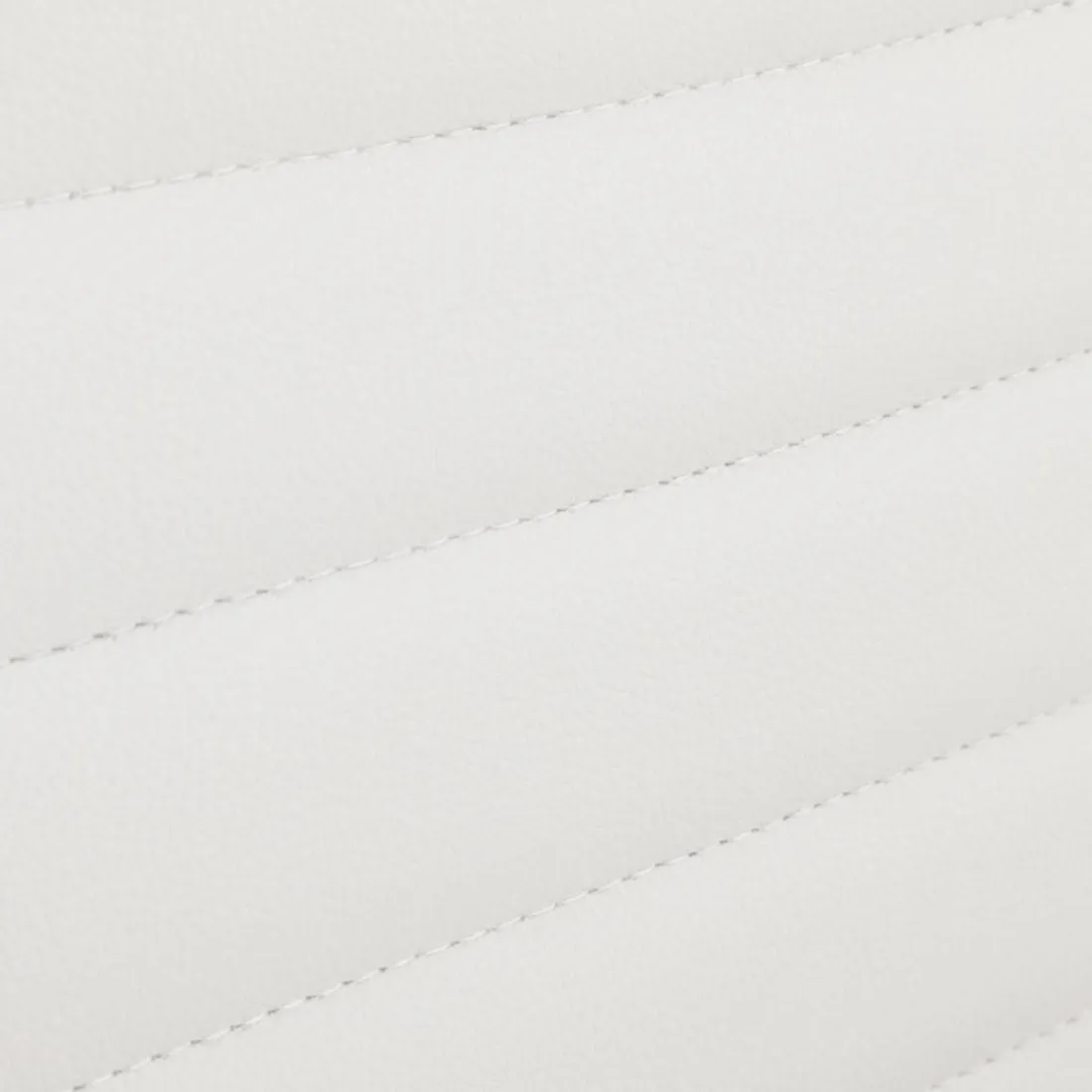 Chaise de bureau design 'GIGA' en matière synthétique blanche