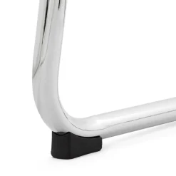 Chaise de bureau design 'GIGA' en matière synthétique blanche