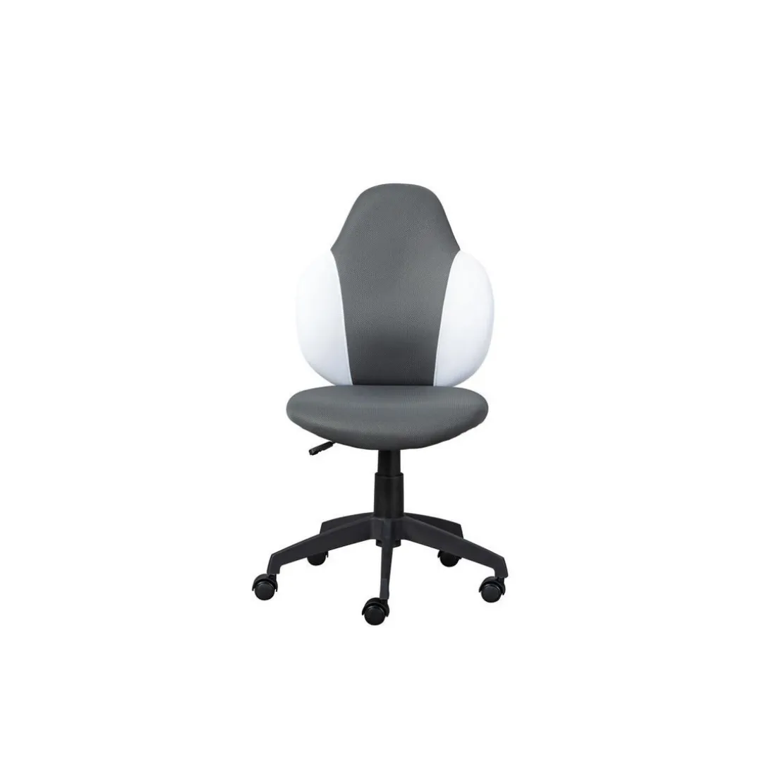 Chaise De Bureau Enfant JESSI Gris foncé/Blanc
