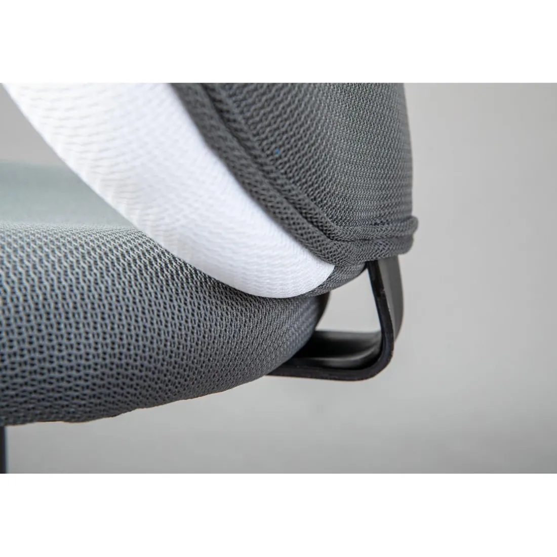 Chaise De Bureau Enfant JESSI Gris foncé/Blanc