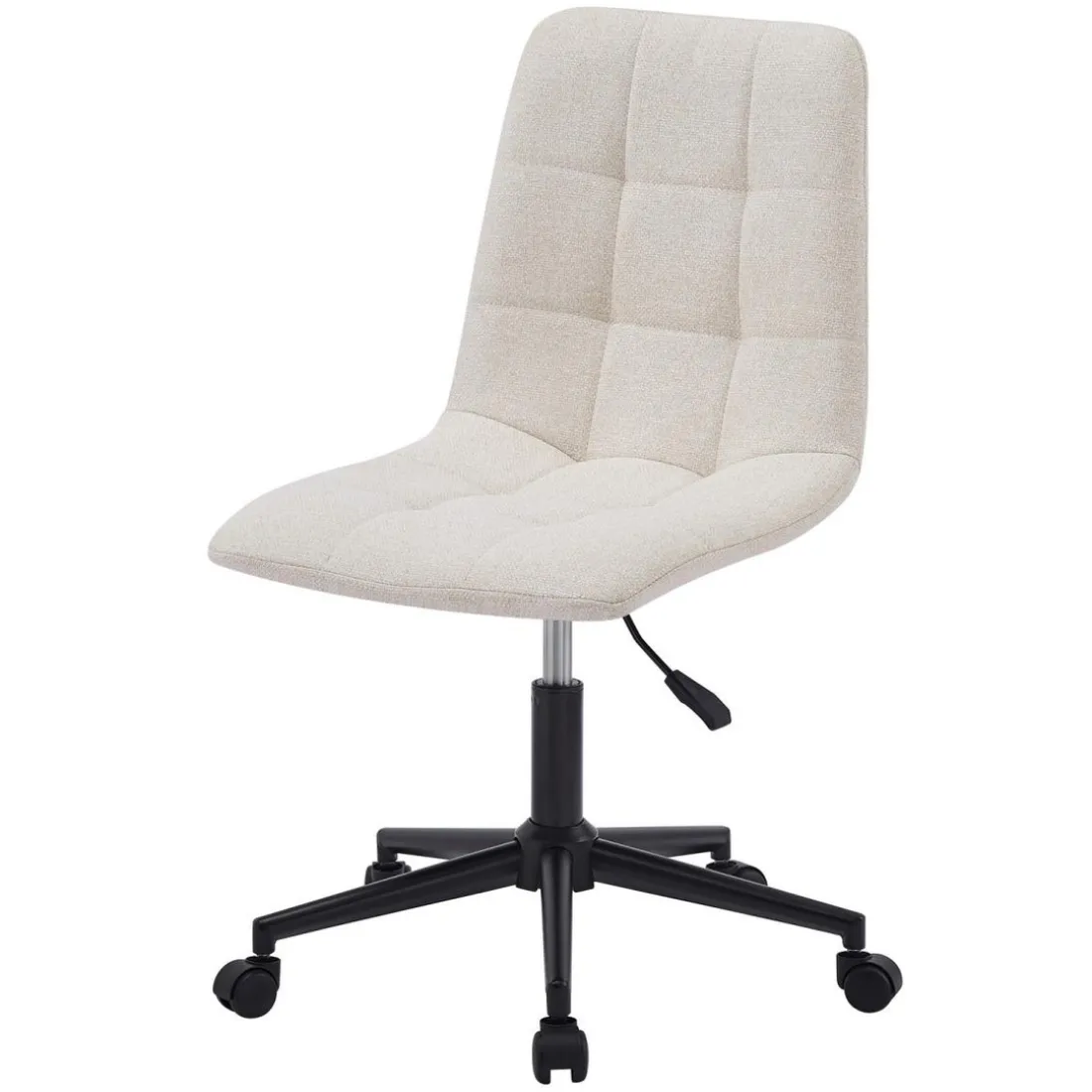 Chaise de Bureau Ergonomique Reglable Beige