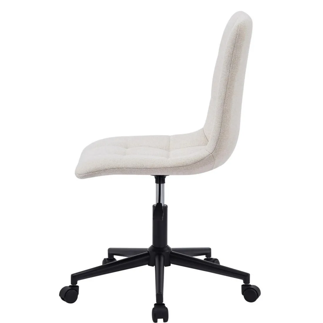 Chaise de Bureau Ergonomique Reglable Beige