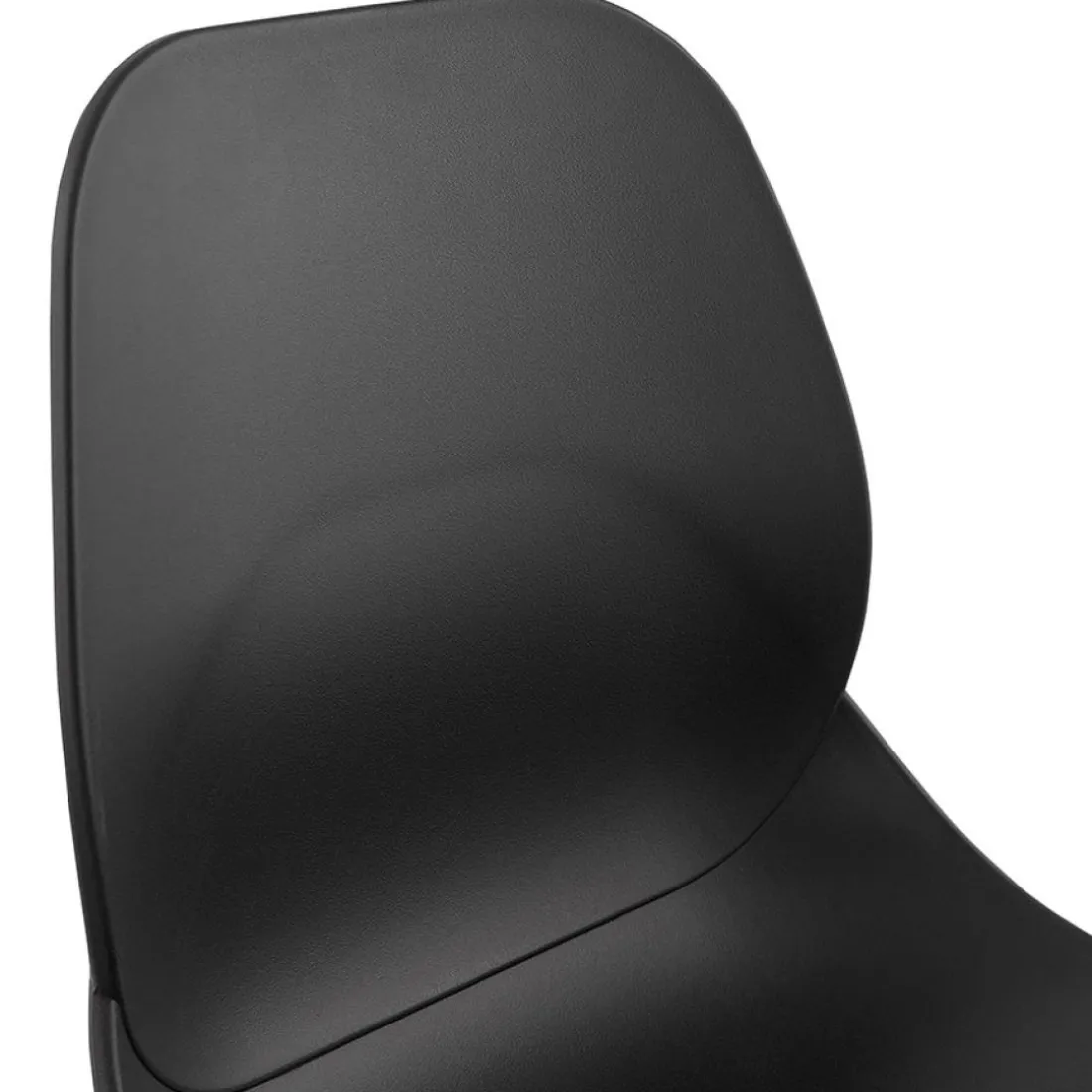 Chaise de bureau moderne 'MAGELLAN' noire sur roulettes