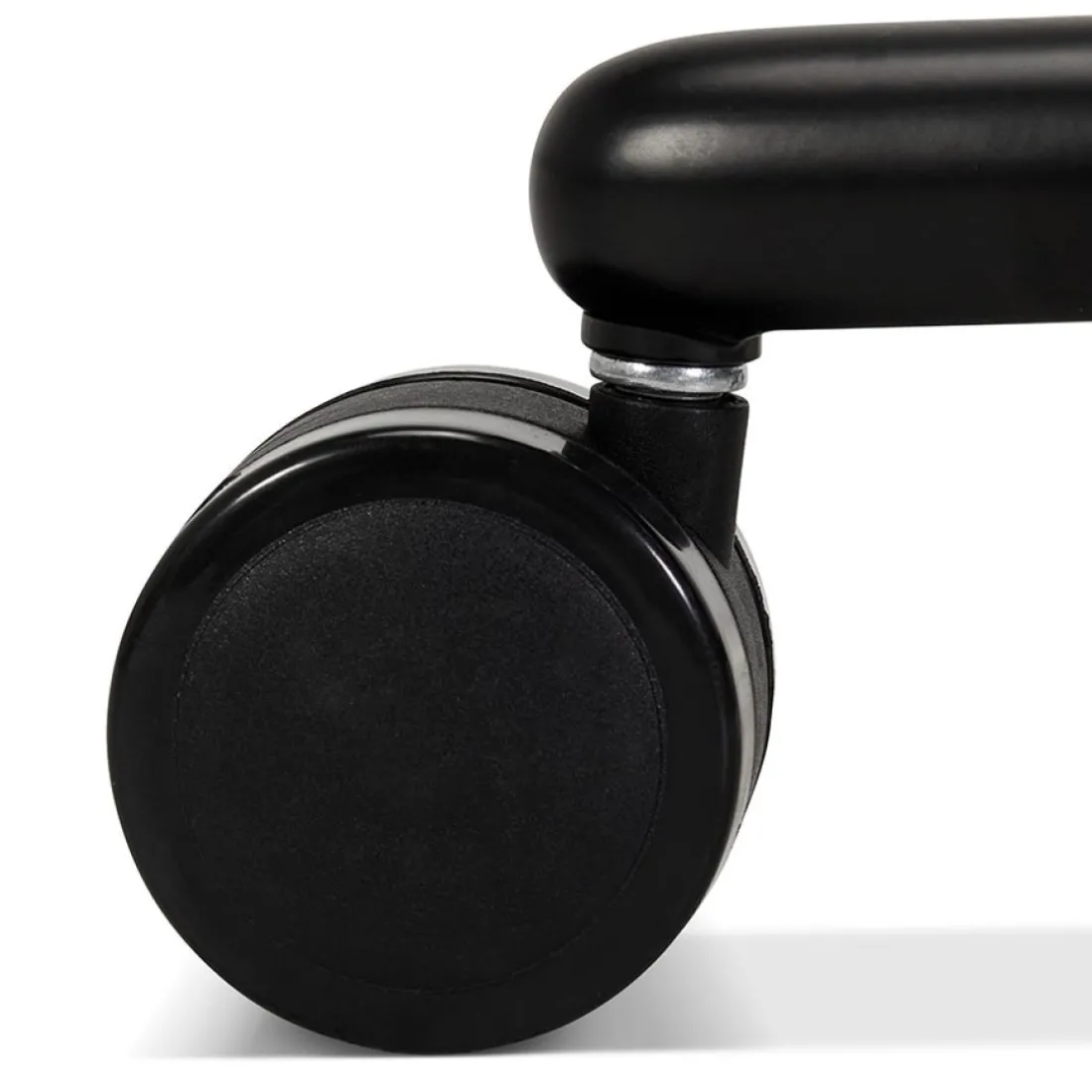Chaise de bureau moderne 'MAGELLAN' noire sur roulettes