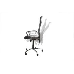 Chaise de Bureau Noir King