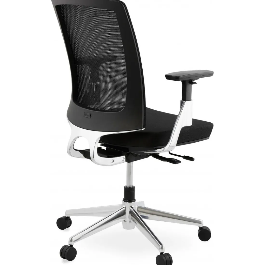 Chaise de bureau noire 65x68x111 cm BSIMONE