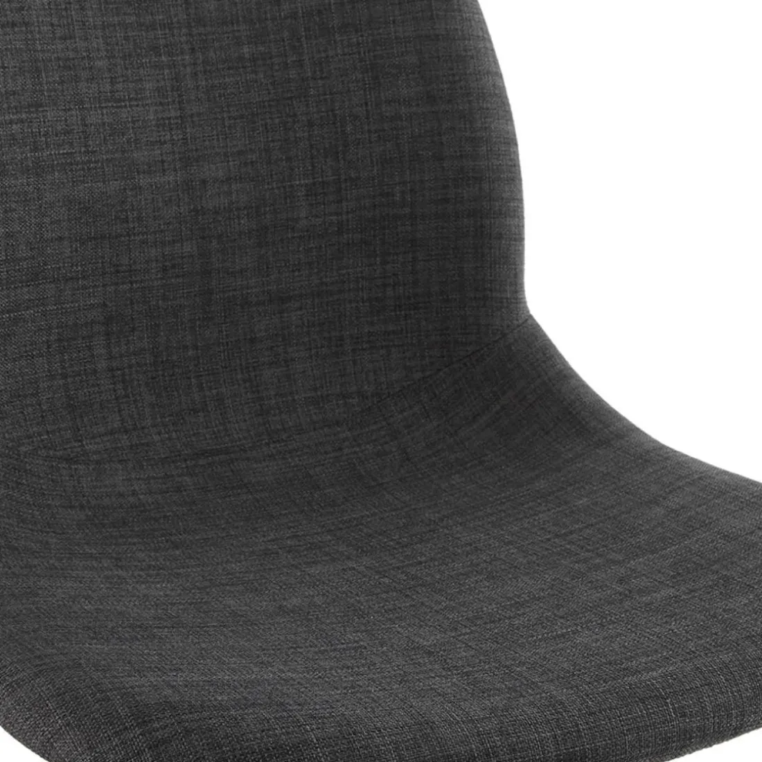 Chaise de bureau 'POLARIS' gris foncé sur roulettes