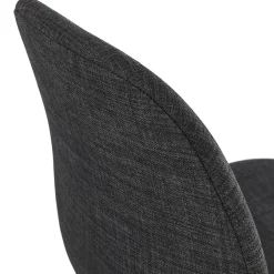 Chaise de bureau 'POLARIS' gris foncé sur roulettes