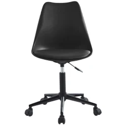 Chaise de bureau scandinave Noir