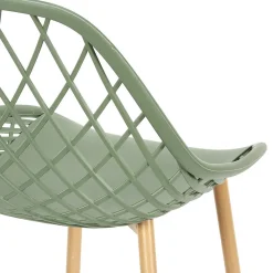 Chaise de Jardin Croisillons Vert