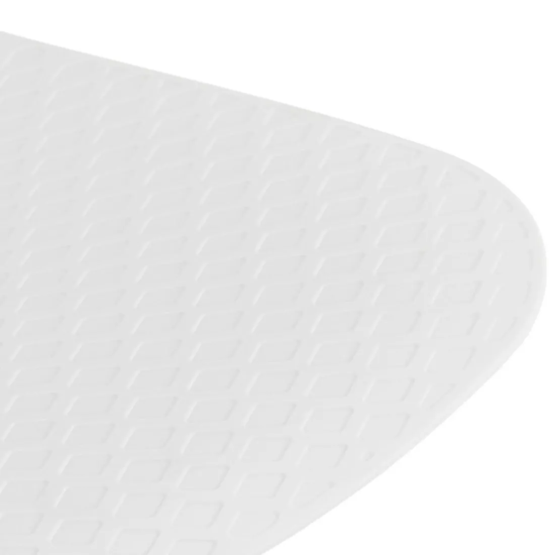 Chaise design de bureau 'EVORA' blanche sur roulettes