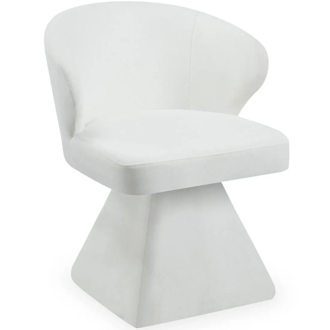 Chaise design grand confort Statik Tissu Crème