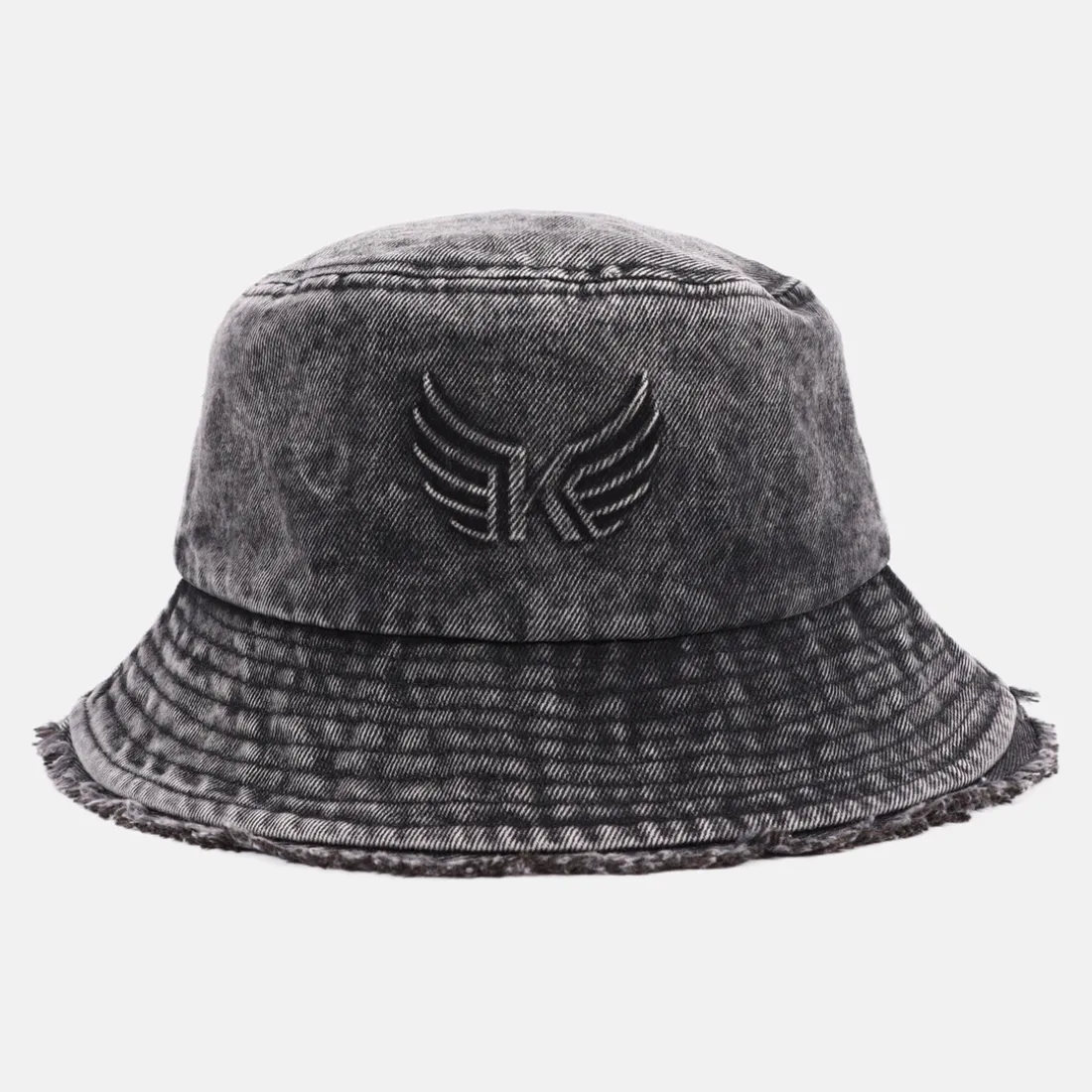 Chapeau en denim MOBI noir