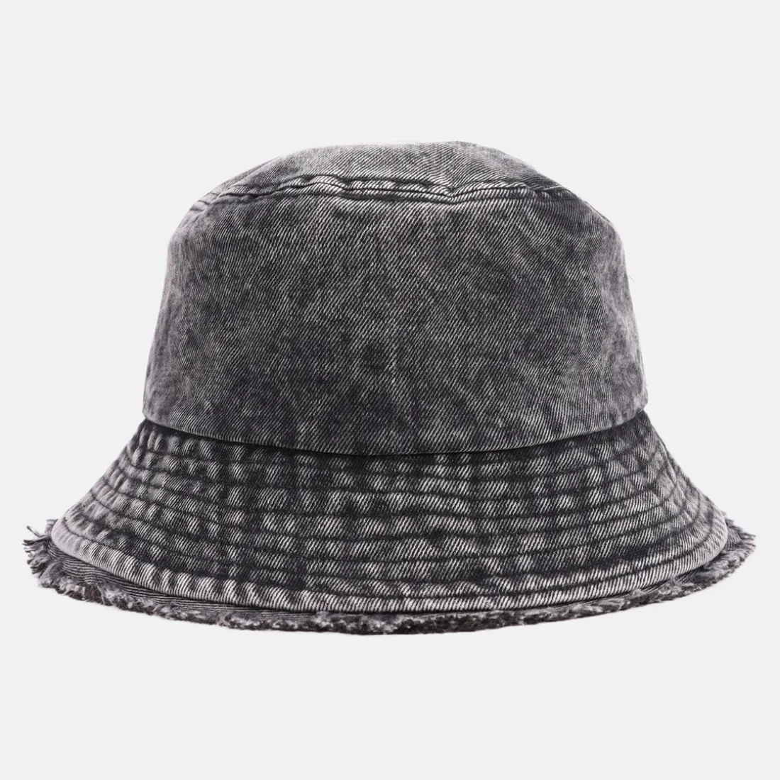 Chapeau en denim MOBI noir