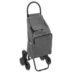 Chariot 6 Roues Métal Gris Nomade