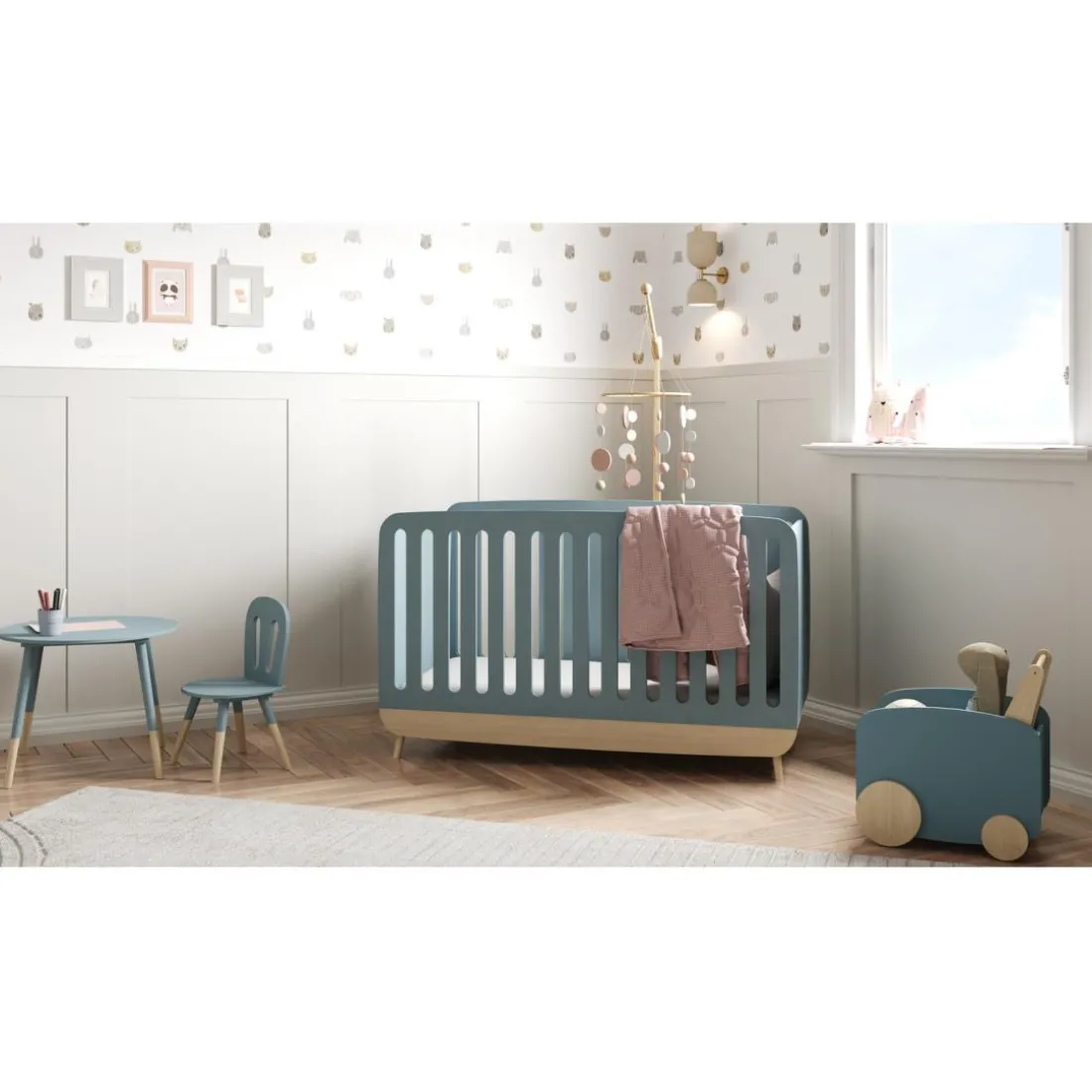 Chariot de Rangement a roulettes FIRMIANA