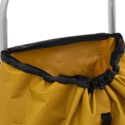 Chariot Pliant 2 Roues Aluminium Jaune Moutarde