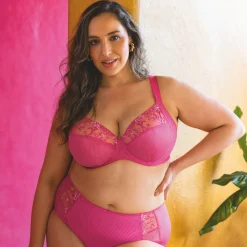 CHARLEY Soutien-gorge Plunge rose