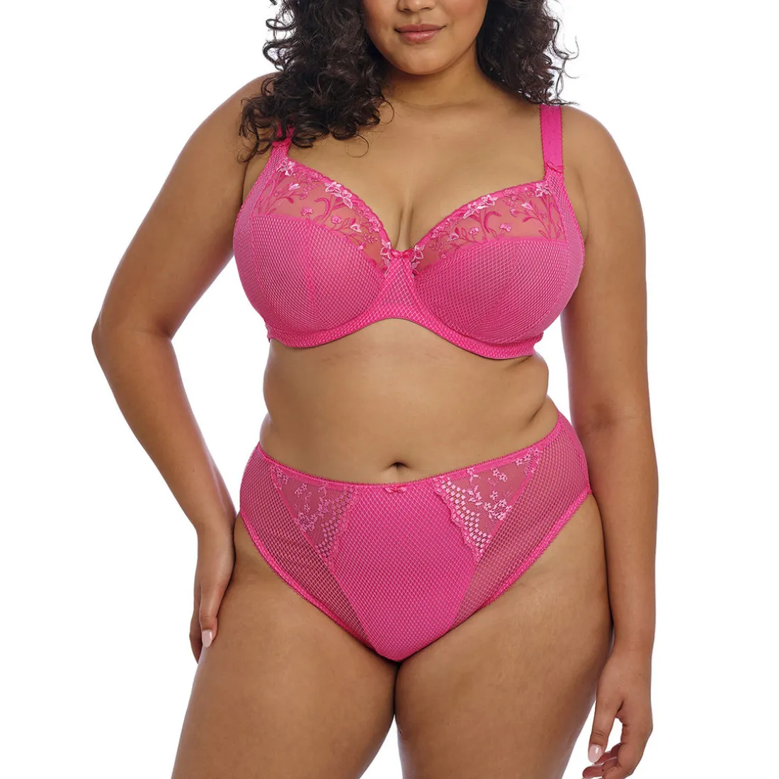 CHARLEY Soutien-gorge Plunge rose
