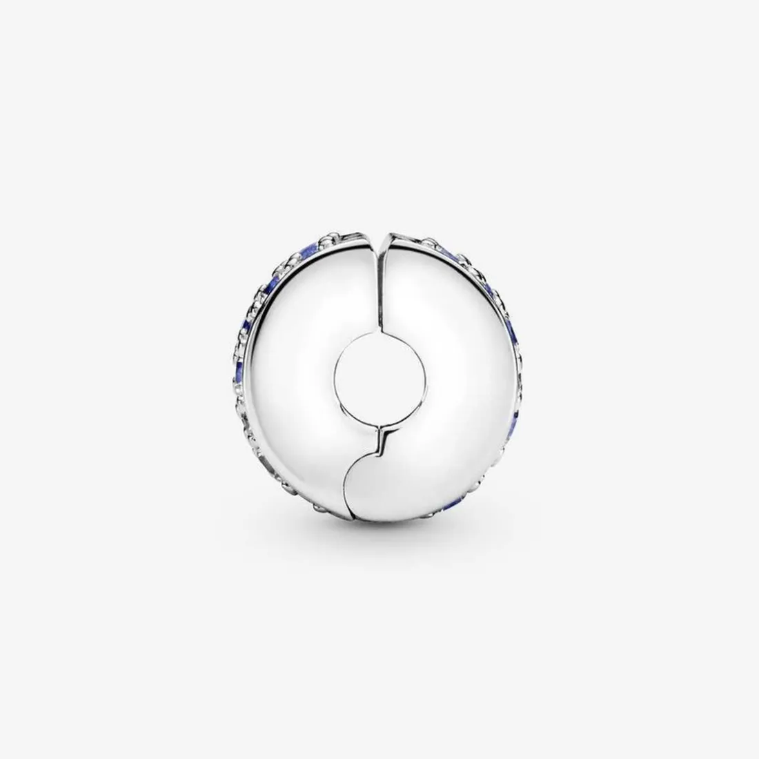 Charm Clip Pavé Bleu Pandora Moments