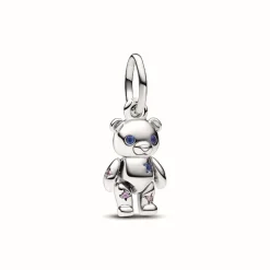 Charm Pendant Ours en Peluche Articulé - Pandora Moments
