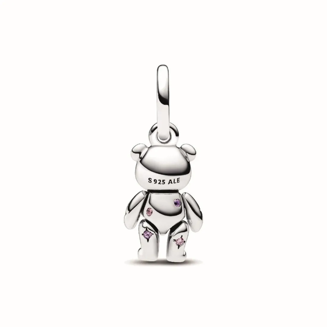 Charm Pendant Ours en Peluche Articulé - Pandora Moments